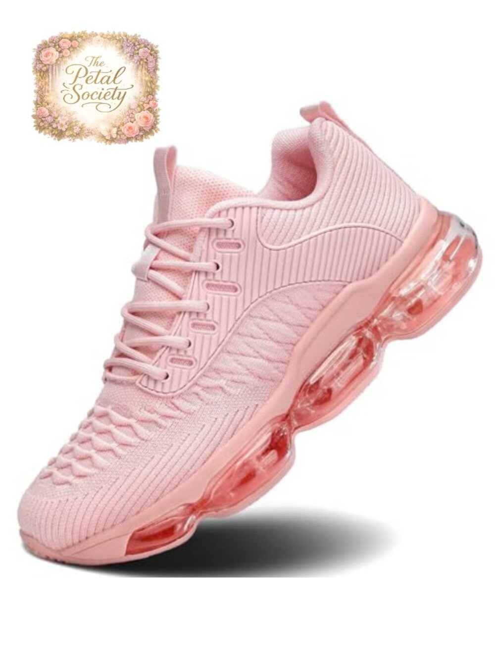 Womens Air Cushion Running Shoes Breathable Mesh Athletic Sneakers